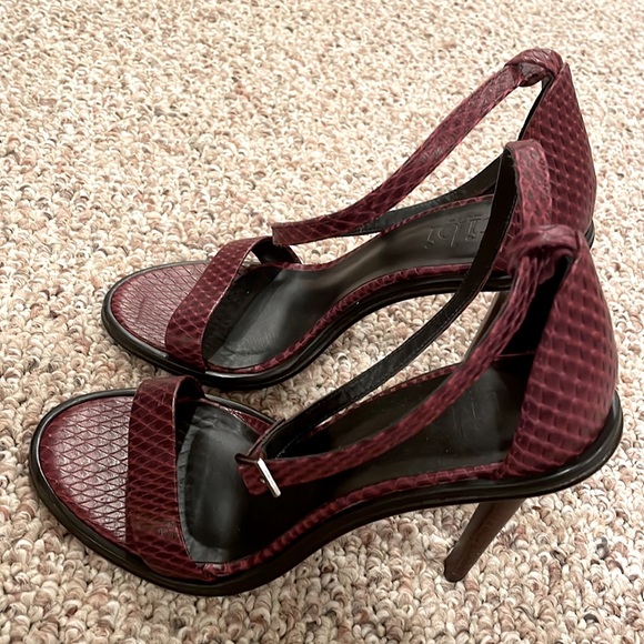 Tibi Amber Heel in Maroon - Picture 2 of 5